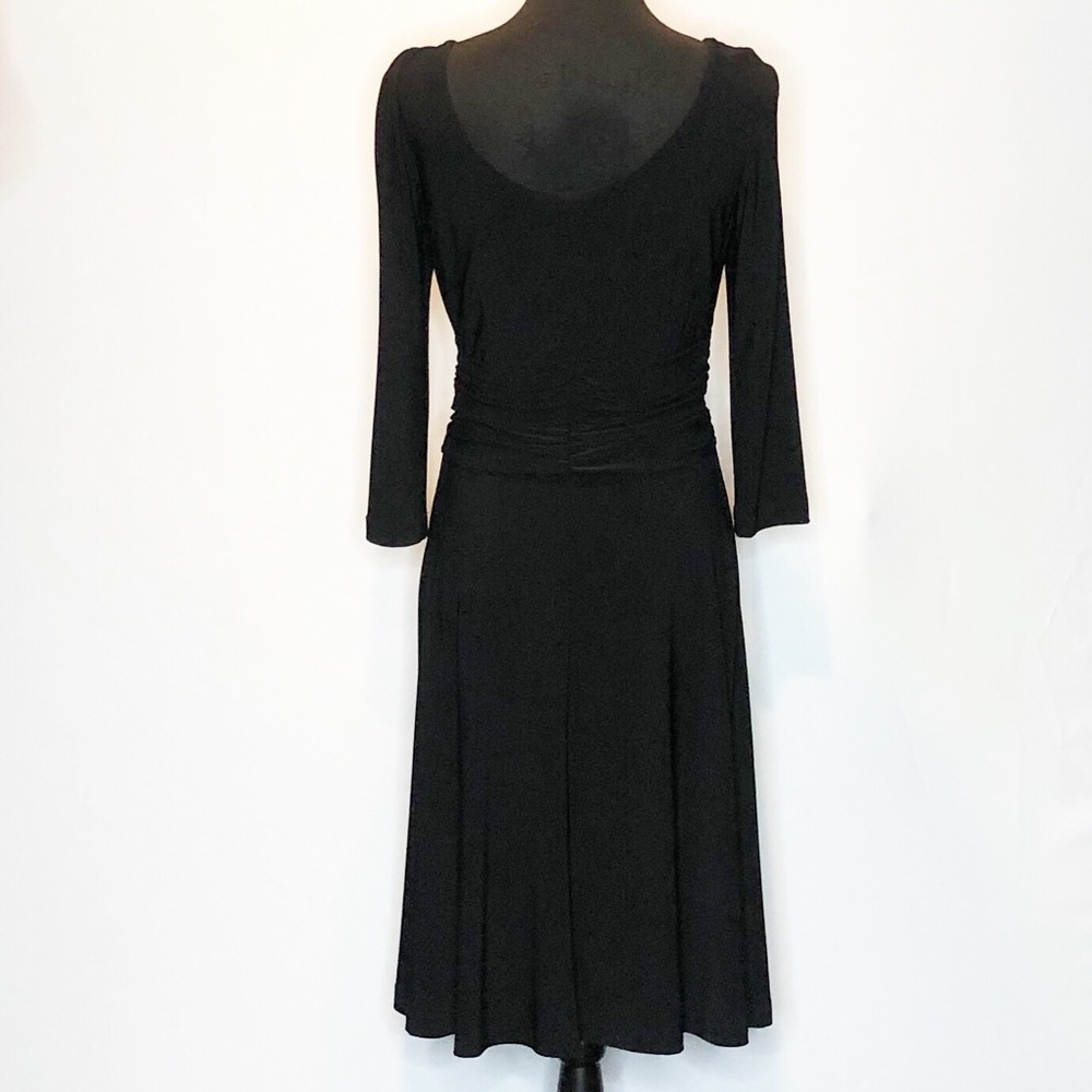 Nine West Black Asymmetrical Dress           D032 - Picture 2 of 8